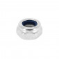 HEX NUT - NYLSTOP TYPE M8 GALVANIZED STEEL (SOLD PER 10). -SELECTION P2R- 7421083709568