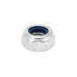 HEX NUT - NYLSTOP TYPE M10 GALVANIZED STEEL (SOLD PER 50). -SELECTION P2R- 7421083709582