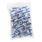 HEX NUT - M6 GALVANIZED STEEL (SOLD PER 100). -SELECTION P2R- 7421083709414