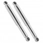 AMORTISSEUR CYCLO PEUGEOT 103 MVL CHROME (ENTRAXE 285 mm) (PAIRE) -SELECTION P2R- 3701213425594