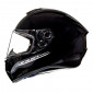 HELMET-FULL FACE MT TARGO SOLID GLOSS BLACK - L (SINGLE VISOR -PINLOCK READY).