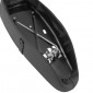 SELLE BIPLACE AVEC SUPPORT POUR PEUGEOT 103/MBK 40, 50, 51, 88 NOIR (AVEC SANGLE) -SELECTION P2R- 3701213432707