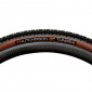 TYRE FOR GRAVEL BIKE 700 X 40 HUTCHINSON TUNDRA HARDSKIN TAN Black /Brown TUBELESS READY FOLDABLE (40-622)