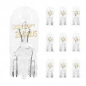 LIGHT BULB 12V 2W -Foot W2,1x9,5d -Std W2W T10 WEDGE CLEAR (Turn Lights). (10 IN BOX). -OSRAM- 4008321094100