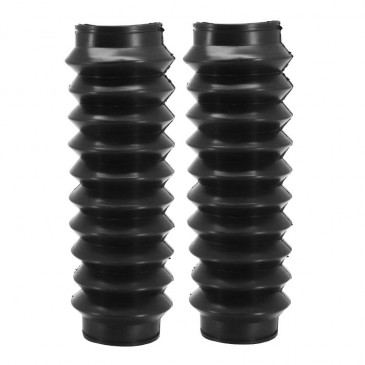 SOUFFLET DE FOURCHE MOTO DIAM INT 50 mm - LONGUEUR 225 mm (PAIRE) -SELECTION P2R- 3701213432288