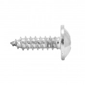 FAIRING FASTENER SCREW Ø 5 x 15 mm CHROME (SOLD PER UNIT). 3701213432295