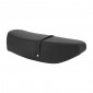 SELLE BIPLACE AVEC SUPPORT POUR PEUGEOT 103/MBK 40, 50, 51, 88 NOIR (AVEC SANGLE) -SELECTION P2R- 3701213432707