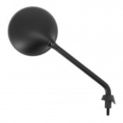 RETROVISEUR ADAPTABLE PIAGGIO 125 VESPA GRANTURISMO 2003>2007, 50 LIBERTY 2000>2008, 125 LIBERTY I-GET 2015> DROIT NOIR (HOMOLOGUE CE) -VICMA- 8430525101791