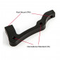 DISC BRAKE ADAPTOR -MTB FIBRAX FOR Ø 203mm FRONT DISC and Ø 180mm REAR DISC- POST-MOUNT CALIPER ON INTERNATIONAL FRAME/FORK 5027373553556