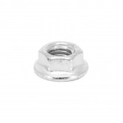 HEX FLANGED NUT - M5 Steel (10 IN BAG). -SELECTION P2R- 7421083710816