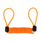 CORDON DE RAPPEL POUR ANTIVOL BLOQUE DISQUE XENA X1/X2 ORANGE 0876846002962