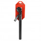 TIGE DE SELLE ROUTE/VTT ERGOTEC PATENT ALUMINIUM NOIR DIAM 29.8 MM L 350 MM RECUL 18 mm (HOMOLOGUE NIVEAU 2) 4016538086672