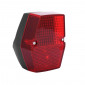 FEU ARRIERE CYCLO ADAPTABLE MBK 51V/SOLEX ROUGE -SELECTION P2R- ** 3701213426393