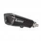 EXHAUST FOR MAXISCOOTER - AKRAPOVIC FOR PIAGGIO 500 MP3 HPE 2020>, MP3 LT, MP3 BLACK/CARBON END CAP (S-PI5SO1-HRAASSBL) (EEC APPOVED) 3831113550147