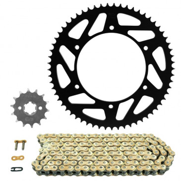 KIT CHAINE ADAPTABLE FANTIC 125 CABALLERO SCRAMBLER 2021 428 14x61 (DIAM COURONNE 136/156/8.50) (DEMULTIPLICATION ORIGINE) -AFAM- 5400598229299