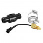 ADAPTER FOR TEMPERATURE SENSOR - KOSO FOR HOSE Ø 16 mm BLACK 4260303012469