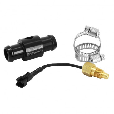 ADAPTER FOR TEMPERATURE SENSOR - KOSO FOR HOSE Ø 16 mm BLACK 4260303012469