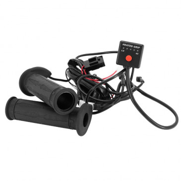 POIGNEE CHAUFFANTE KOSO (LONG 130 mm) AVEC INTERRUPTEUR EXTERNE (DIAM 22, 25 mm) 4260303010038