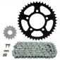 KIT CHAINE ADAPTABLE HONDA 500 CB X ABS 2019>2022, CB HORNET 2024>, 500 CB F 2022> 520 15x41 (DIAM COURONNE 84/110/12.25) (DEMULTIPLICATION ORIGINE) -AFAM- 5400598186448
