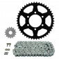 CHAIN AND SPROCKET KIT FO KAWASAKI 650 VN VULCAN S ABS 2015>2020 520 15x46 (Ø sprocket 80/104/10.5) (OEM SPECIFICATIONS) -AFAM-
