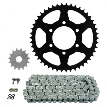 CHAIN AND SPROCKET KIT FO KAWASAKI 650 VN VULCAN S ABS 2015>2020 520 15x46 (Ø sprocket 80/104/10.5) (OEM SPECIFICATIONS) -AFAM- 5400598040566