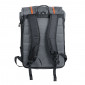 SACOCHE ARRIERE VELO LATERALE SAC A DOS ZEFAL URBAN BACKPACK GRIS 27L FIXATION SUR PORTE BAGAGE (30x45x13) - FABRIQUE EN MATERIAU RECYCLE 3420586600826