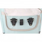SINGLE BAG FOR BICYCLE-REAR- ISOTHERM ICE BLUE - HOOKS ON CARRIER 3104889922464