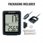 COMPTEUR SIGMA BC 5.0 WR A FIL NOIR ( 5 FONCTIONS) 4016224052103