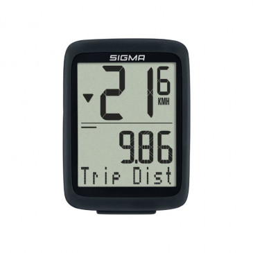 COMPTEUR SIGMA BC 8.0 WR A FIL NOIR ( 8 FONCTIONS) 4016224082100