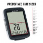 COMPTEUR SIGMA BC 10.0 WL SANS FIL NOIR ( 10 FONCTIONS) 4016224102112