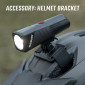 HEAD LIGHT ON BATTERY - ON HANDLEBAR - SIGMA BUSTER 800 LUMEN VISIBLE 170M (BATTERY LIFE 2H > 9H) IION BATTERY ON USB -