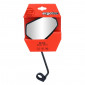 MIRROR FOR BICYCLE -ERGOTEC M-77 L PLASTIC/STEEL - LEFT - BLACK - 120 x 80 x 55 mm 4016538107599