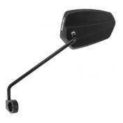 MIRROR FOR BICYCLE -ERGOTEC M-77 L PLASTIC/STEEL - LEFT - BLACK - 120 x 80 x 55 mm 4016538107599