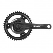 CHAINSET FOR URBAN BIKE - ALU 170mm - 42 teeth. (Guard disc Ø 93 mm black plastic) CHAIN 2.38 (3/32") -SELECTION P2R- 4215701410001