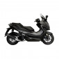 EXHAUST FOR MAXISCOOTER LEOVINCE SBK NERO INOX FOR HONDA 125 FORZA 2021> EURO 5 (CARBON END) (Without catalyzer) (EEC Approved) -REF 14076- 8057168863024