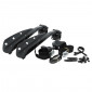EXTENSION RAIL FOR 3rd BIKE - ON EUFAB CROW PLUS CARRIER - Reclining 4017681115837