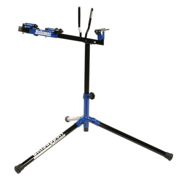 PIED DE MONTAGE/REPARATION VELO REGLABLE/PLIABLE ROTATION 360° H 84-100 cm 120x105 cm (INCLUS ADAPTATEUR) -BICISUPPORT- 8054242279306