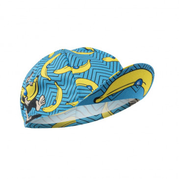 CASQUETTE VELO DECO BANANE BLEU / JAUNE 8013271330013