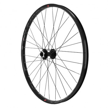 WHEEL FOR MTB 29" TRUCKY 30 DISC -FRONT- BLACK-VELOX HUB ON BEARINGS DISC 6 HOLES (TUBELESS/TUBETYPE) POUR -THRU AXLE 15/100 FOR TYRE 29"X2.00-2.50 - Inner Rim Wd30mm 3660429950293
