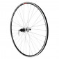 ROUE ROUTE PATIN BLOCAGE 700 ELAN CFX NOIR ARRIERE MOYEU VELOX NOIR CASSETTE TYPE SHIMANO 10/9/8V 32 RAYONS GALVA JANTE 13C 3660429011451