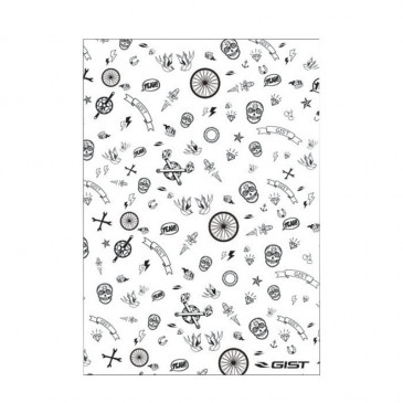 BANDANA GIST TATOO WHITE - 5886 8013271334646