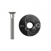 STEM COVER - SWITCH SKULL BLACK/GREY 8013271301600