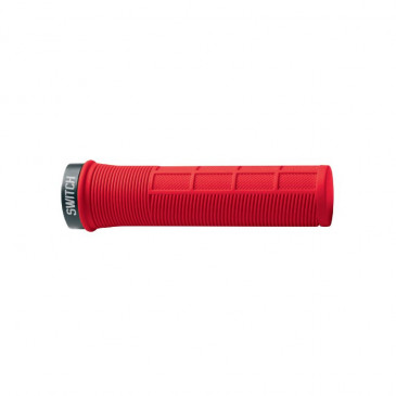 POIGNEE CITY/VTT SWITCH SUPERGRIP LOCK-ON ROUGE (PAIRE) 8013271252285