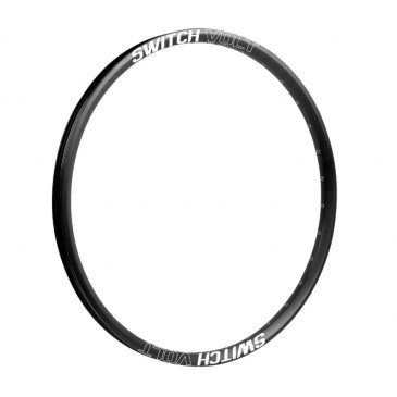 RIM - FOR MTB - 29 " SWITCH VOLT DISC for E-BIKE BLACK 32 Spokes. TUBELESS READY DOUBLE WALL -- 622x23c