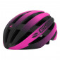 CASQUE VELO ADULTE GIST ROUTE REVOL ROSE/NOIR FEMME ET JUNIOR FULL IN-MOLD TAILLE 52-55 REGLAGE MOLETTE