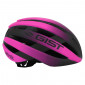 CASQUE VELO ADULTE GIST ROUTE REVOL ROSE/NOIR FEMME ET JUNIOR FULL IN-MOLD TAILLE 52-55 REGLAGE MOLETTE