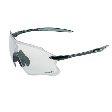 ADULT CYCLING GLASSES- GIST PACK - BLACK FRAME - PHOTOCHROMIC LENS- ULTRA LIGHT 8013271312514