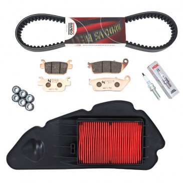 MAINTENANCE KIT FOR MAXISCOOTER HONDA 125 FORZA 2015> -SELECTION P2R-