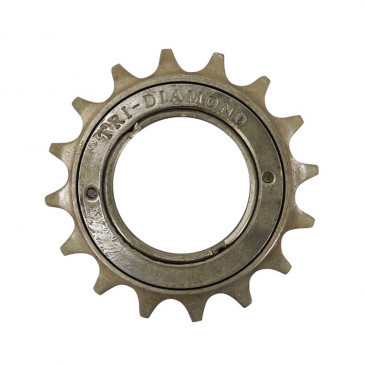 ROUE LIBRE/PIGNON CYCLO ADAPTABLE PEUGEOT 103/MBK 41, 51,88/SOLEX/PIAGGIO 50 CIAO PX 16 DTS -P2R-