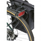 SINGLE BAG FOR BICYCLE-REAR- BASIL NAVIGATOR TOURING - WATERPRROF 12-15Lt HOOKS ON SYSTEM ON CARRIER (32x15x25.5cm) With handle and shoulder strap. 8715019182624